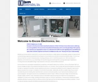 Encore-Elec.com(Encore Electronics) Screenshot