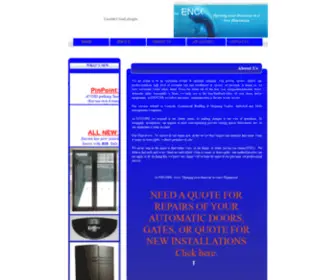 Encoreau.com(Automatic Doors Sydney By Encore automatic doors) Screenshot