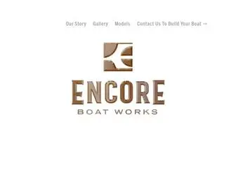 Encoreboatworks.com(Encore Boat Works) Screenshot