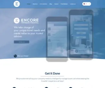 Encore.ca(Encore Travel) Screenshot