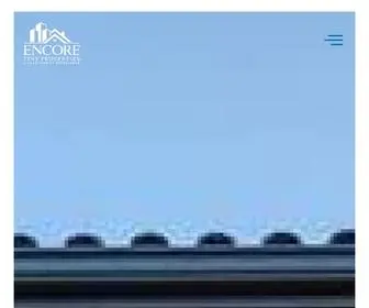 Encorefineproperties.com(Residential and Commercial Real Estate) Screenshot