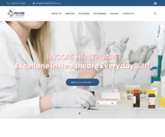 Encorehealthcare.co.in(Encore Healthcare) Screenshot