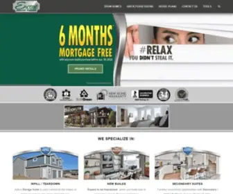 Encorehomes.ca(Edmonton home builder with 38 years experience building award) Screenshot