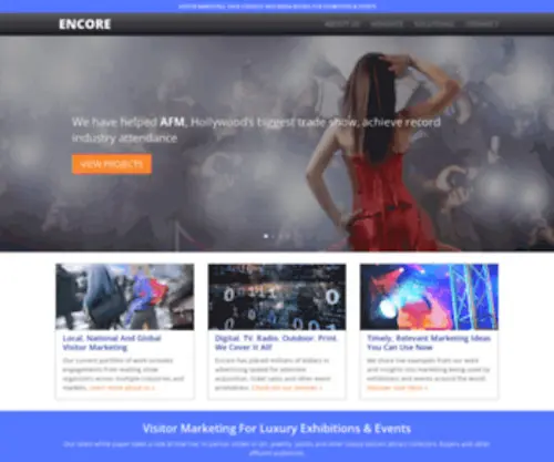 Encoremediapartners.com(Encore Media Partners) Screenshot