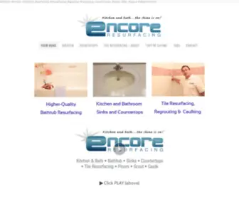 Encoreresurfacing.com(Encoreresurfacing) Screenshot