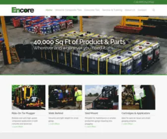 Encorers.com(Encore Rail Systems) Screenshot