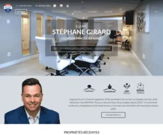 Encorevenduparstef.com(Stéphane Girard) Screenshot