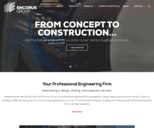 Encorus.com(Encorus Group) Screenshot