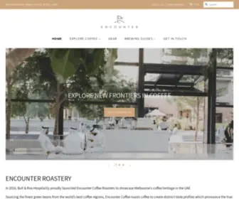 Encountercoffeeroasters.com(Encounter Coffee Roasters) Screenshot