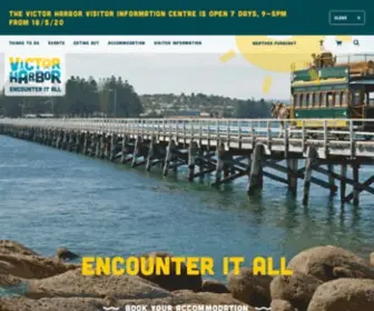 Encountervictorharbor.com.au(Victor Harbor Holidays) Screenshot