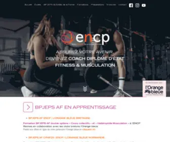 ENCP.fr(Intégrez l'école spécialiste du Fitness) Screenshot