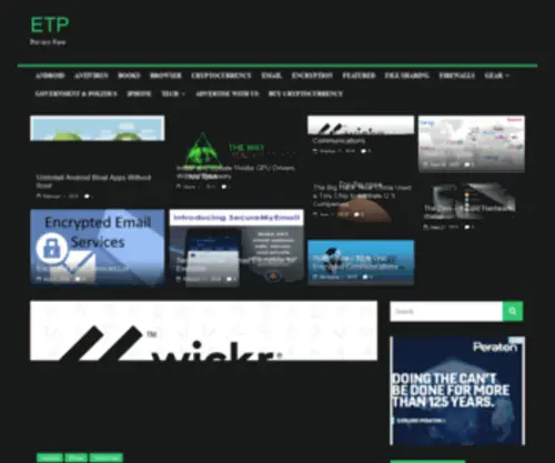 Encrypt-The-Planet.com(Privacy First) Screenshot