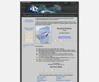 Encryptionprotection.com(Encryption software encryption protection internet privacy encryption software) Screenshot