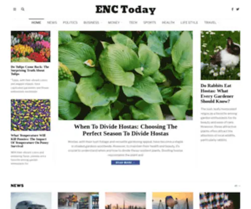 Enctoday.com(ENC Today) Screenshot