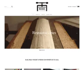 Encuadernacionesmilhojas.com.ar(Tienda Online de Encuadernaciones MilHojas) Screenshot