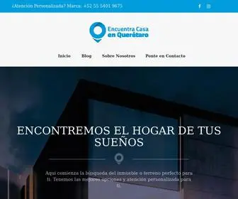 Encuentracasaenqueretaro.com(Encuentra Casa en Querétaro) Screenshot