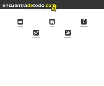 Encuentradetodo.co(Mejor buscador en Colombia de Coches Seminuevos) Screenshot