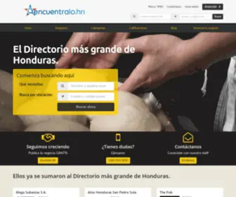 Encuentralo.hn(%Directorio% Directorio de Honduras) Screenshot