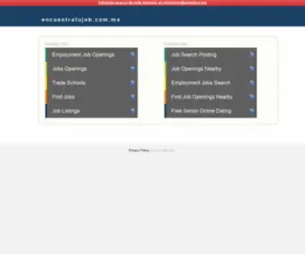 Encuentratujob.com.mx(Bolsa de Trabajo) Screenshot