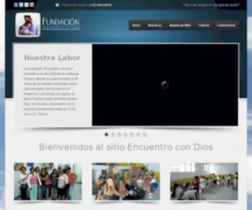 Encuentrocondios.co(Fundación) Screenshot