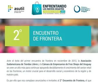 Encuentrodefrontera.com.uy(Encuentro Anual de Frontera) Screenshot