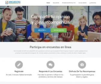 Encuestasremuneradas.es(Encuestas Remuneradas y Pruebas de Productos) Screenshot