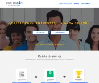 Encueston.com(Encuestón) Screenshot