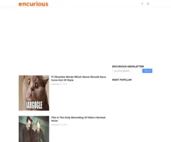 Encurious.com(Featured) Screenshot