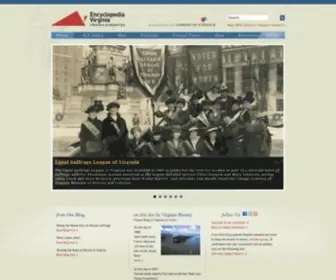 Encyclopediavirginia.org(Encyclopedia Virginia) Screenshot