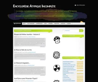 Encyclopedie-Incomplete.com(Encyclopédie) Screenshot