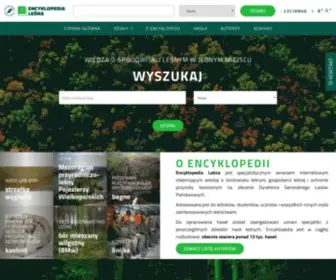 Encyklopedialesna.pl(Leśna) Screenshot