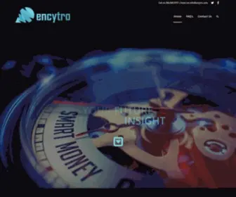 Encytro.com(Take charge of your PCI program) Screenshot