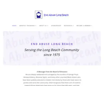 Endabuselb.org(End Abuse Long Beach) Screenshot