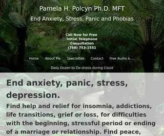 Endanxiety.com(End Anxiety) Screenshot