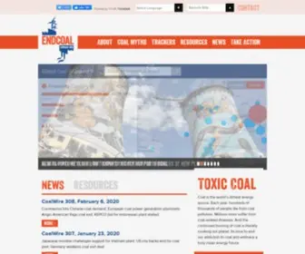 Endcoal.org(End Coal) Screenshot