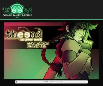 Endcomic.com(The End) Screenshot
