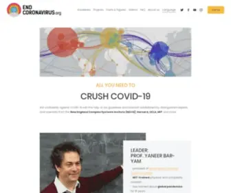 Endcoronavirus.org(Eliminating COVID) Screenshot