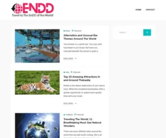 ENDD.org(Covers Travel Articles and News Passionately. Traveling) Screenshot