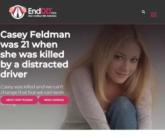 ENDDD.org(Distracted Driving Presentations and Education from EndDD) Screenshot