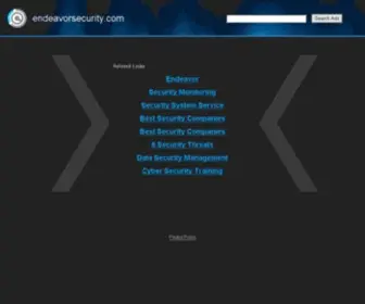 Endeavorsecurity.com(Endeavorsecurity) Screenshot
