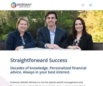 Endeavorwa.com(Endeavor Wealth Advisors) Screenshot