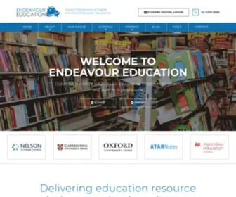 Endeavoureducation.com.au(Endeavour Education) Screenshot
