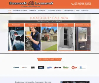 Endeavourlocksmiths.com.au(Endeavour Locksmiths) Screenshot