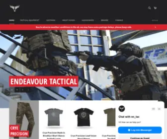 Endeavourtactical.com(Endeavour Tactical) Screenshot