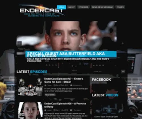 Endercast.com(EnderCast) Screenshot