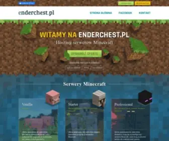 Enderchest.pl(Hosting Minecraft) Screenshot