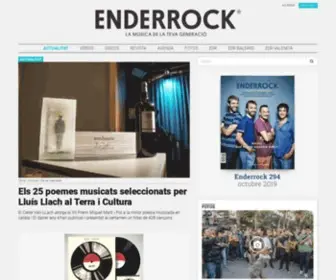 Enderrock.cat(Diari musical) Screenshot