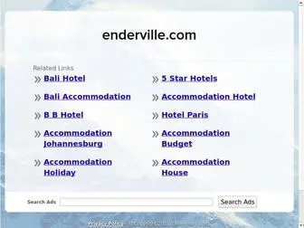 Enderville.com(Enderville) Screenshot