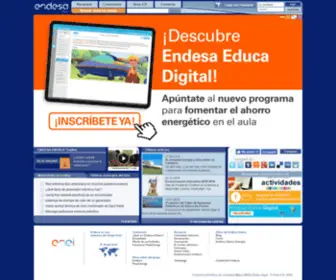 Endesaeduca.com(Endesa Educa) Screenshot