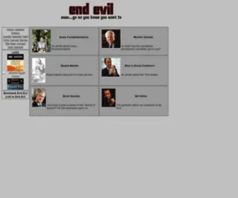 Endevil.com(End Evil) Screenshot